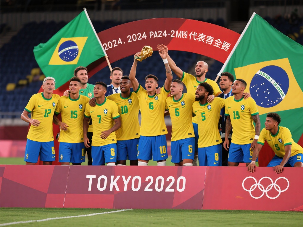 巴西队作为传统足球豪强，其在奥运赛场上的